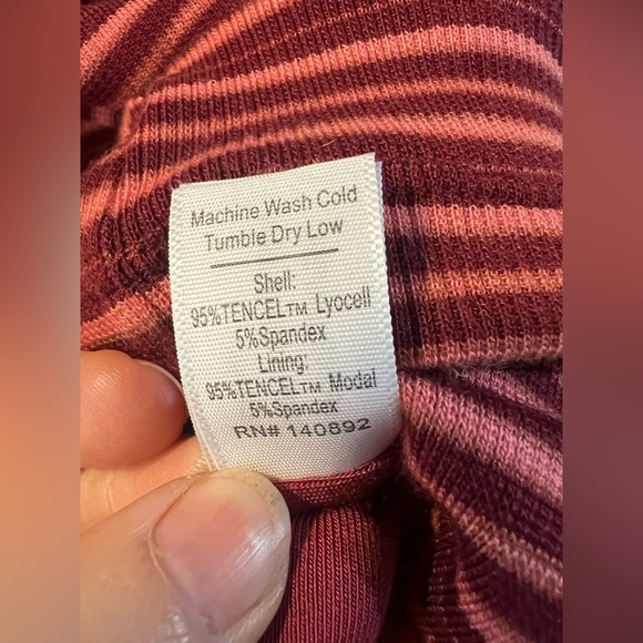 Marine Layer Lexi Striped Midi Dress M - Picture 11 of 12